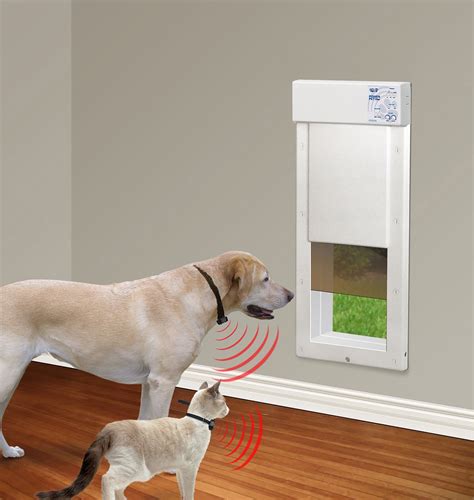 rf id doggie door|dog door automatic open.